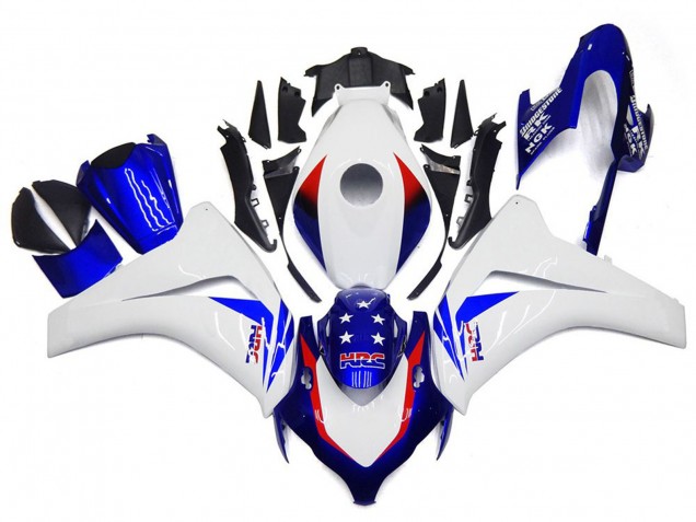2008-2011 Leuchtend Blauer Stern Honda CBR1000RR Motorrad Verkleidungen