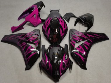 2008-2011 Rosa Flamme Honda CBR1000RR Motorrad Verkleidungen