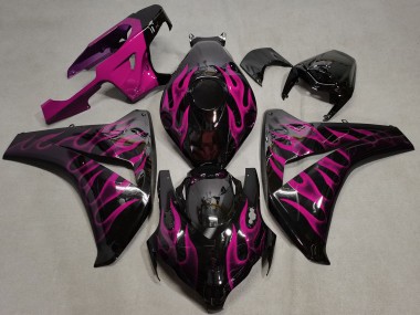 2008-2011 Rosa Flamme Honda CBR1000RR Motorrad Verkleidungen