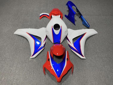 2008-2011 Rot & Blau Glänzend Honda CBR1000RR Motorrad Verkleidungen