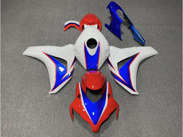 2008-2011 Rot & Blau Glänzend Honda CBR1000RR Motorrad Verkleidungen