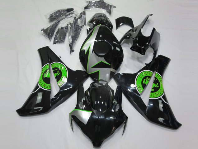 2008-2011 Schwarz Glänzend & Grün Honda CBR1000RR Motorrad Verkleidungen 2008-2011 Schwarz Glänzend & Grün Honda CBR1000RR Motorrad Verkleidungen