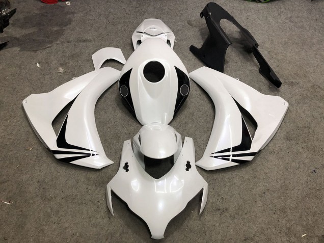 2008-2011 Weiß & Schwarz Stil Honda CBR1000RR Motorrad Verkleidungen
