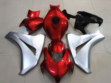 2008-2011 Silber & Candy Apple Honda CBR1000RR Motorrad Verkleidungen
