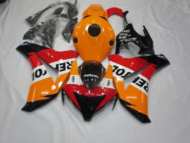 2008-2011 Verblasst Repsol Honda CBR1000RR Motorrad Verkleidungen
