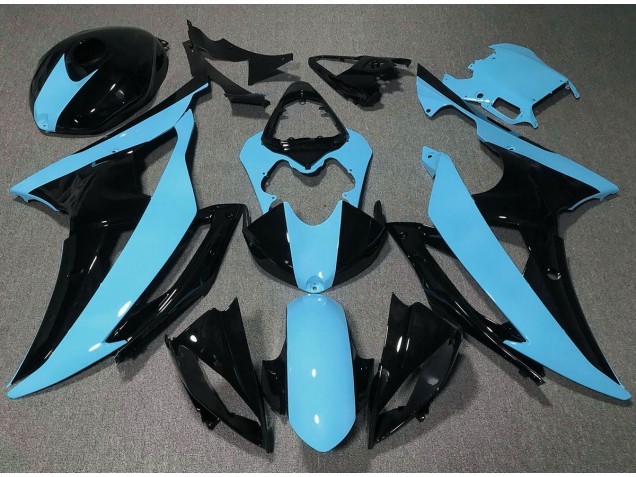 2008-2016 High Viz Blau Yamaha R6 Motorrad Verkleidungen