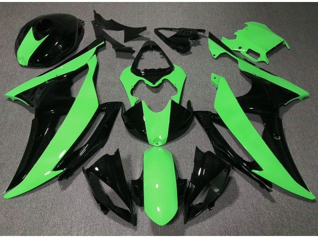 2008-2016 High Viz Grün Yamaha R6 Motorrad Verkleidungen