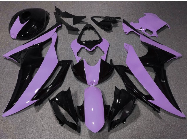 2008-2016 High Viz Lila Yamaha R6 Motorrad Verkleidungen