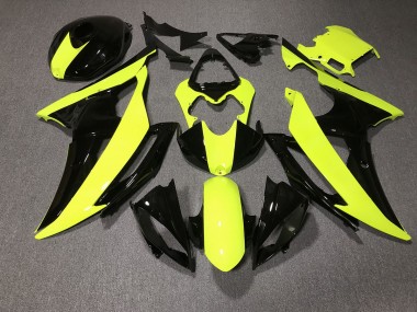 2008-2016 High Viz & Schwarz Custom Yamaha R6 Motorrad Verkleidungen