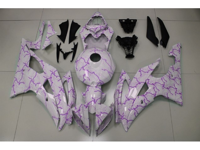 2008-2016 Lila Beleuchtung Yamaha R6 Motorrad Verkleidungen 2008-2016 Lila Beleuchtung Yamaha R6 Motorrad Verkleidungen