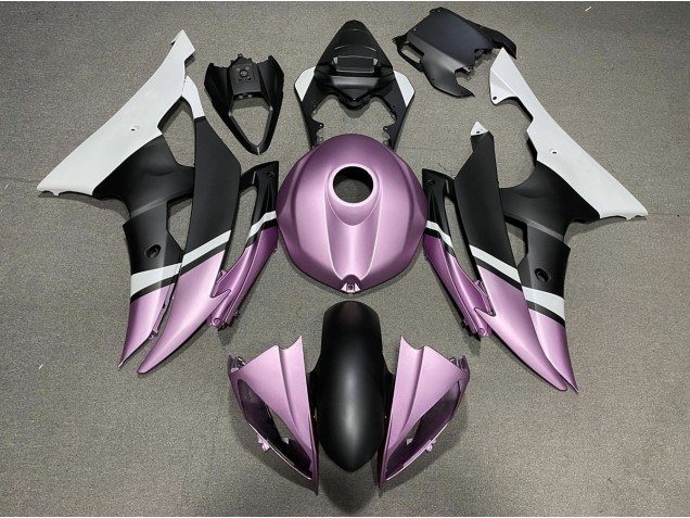 2008-2016 Matt Schwarz & Hellviolett Yamaha R6 Motorrad Verkleidungen 2008-2016 Matt Schwarz & Hellviolett Yamaha R6 Motorrad Verkleidungen