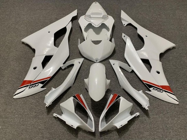 2008-2016 Perlweiss Yamaha R6 Motorrad Verkleidungen 2008-2016 Perlweiss Yamaha R6 Motorrad Verkleidungen