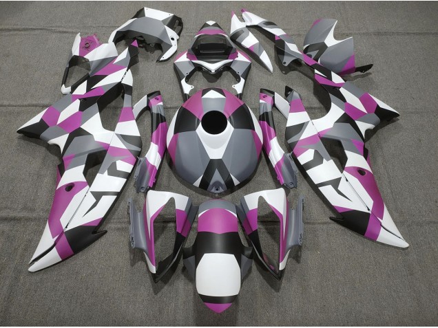 2008-2016 Rosa Tarnung Einfarbig Yamaha R6 Motorrad Verkleidungen