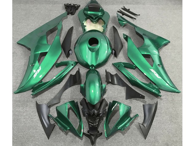 2008-2016 Seeschaumgrün Yamaha R6 Motorrad Verkleidungen