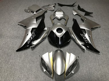 2008-2016 Silber & Schwarz Custom Yamaha R6 Motorrad Verkleidungen