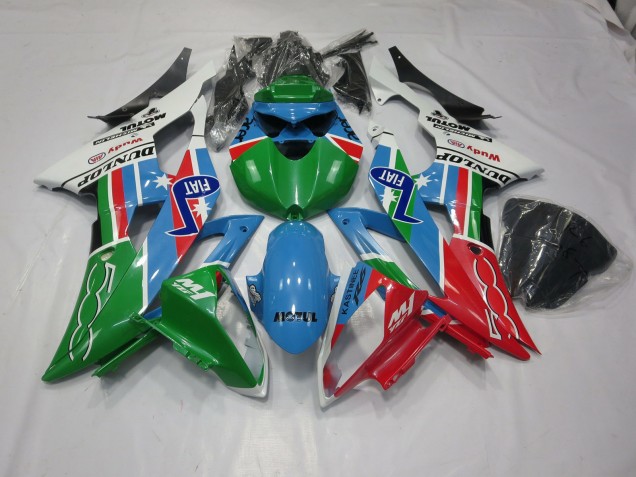 2008-2016 Spezial Flamme Yamaha R6 Motorrad Verkleidungen