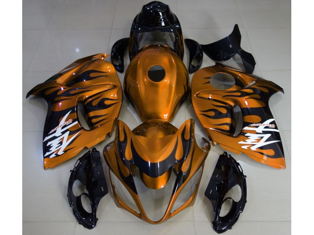 2008-2020 Orange Glänzend & Schwarz Suzuki GSXR 1300 Motorrad Verkleidungen 2008-2020 Orange Glänzend & Schwarz Suzuki GSXR 1300 Motorrad Verkleidungen