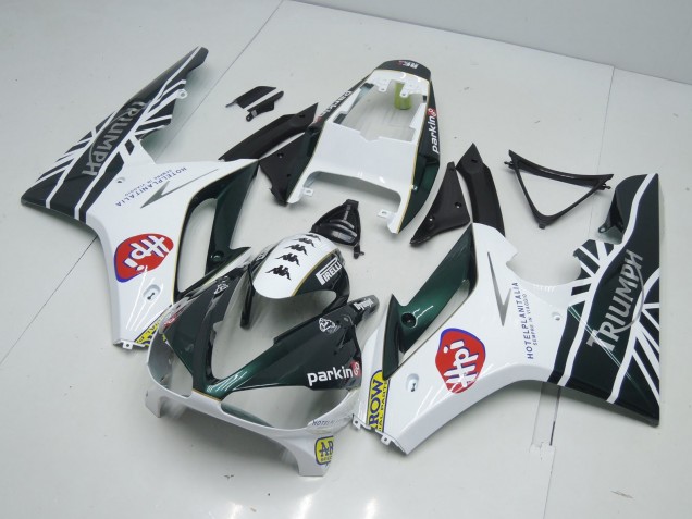 2009-2012 British Rennen Green Triumph Daytona 675 Motorrad Verkleidungen