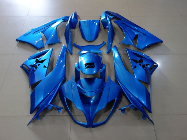 2009-2012 Custom Kellen Kawasaki ZX6R Motorrad Verkleidungen