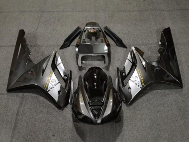 2009-2012 Glänzend Grau Triumph Daytona 675 Motorrad Verkleidungen