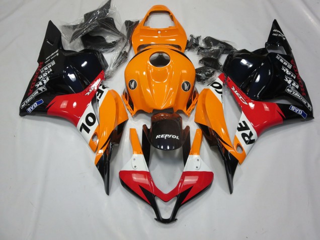 2009-2012 Klassisch Repsol Honda CBR600RR Motorrad Verkleidungen 2009-2012 Klassisch Repsol Honda CBR600RR Motorrad Verkleidungen