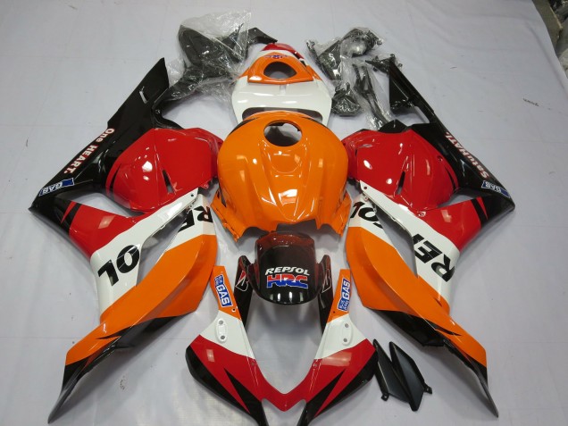 2009-2012 Klassischer Repsol Stil 2 Honda CBR600RR Motorrad Verkleidungen 2009-2012 Klassischer Repsol Stil 2 Honda CBR600RR Motorrad Verkleidungen