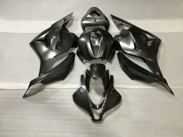 2009-2012 Matt Graphit Honda CBR600RR Motorrad Verkleidungen