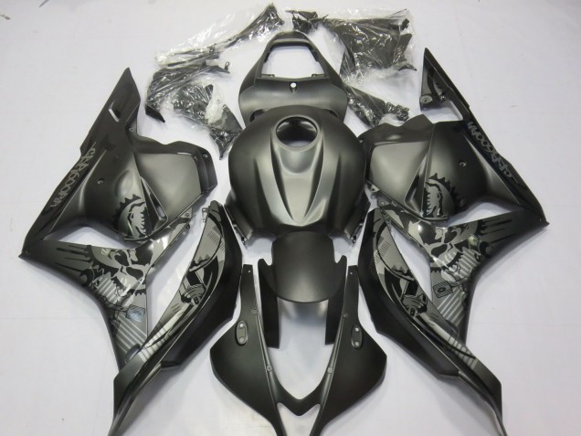 2009-2012 Matt Grau Honda CBR600RR Motorrad Verkleidungen