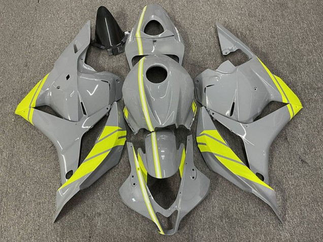 2009-2012 Nardo Grau & High Viz Gelb Honda CBR600RR Motorrad Verkleidungen