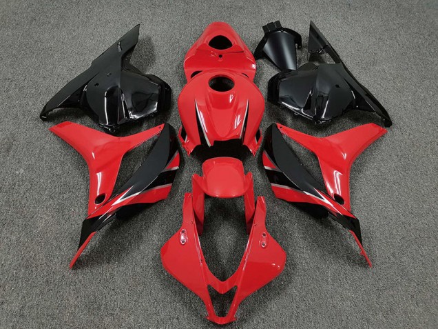 2009-2012 OEM Stil Rot & Schwarz Honda CBR600RR Motorrad Verkleidungen