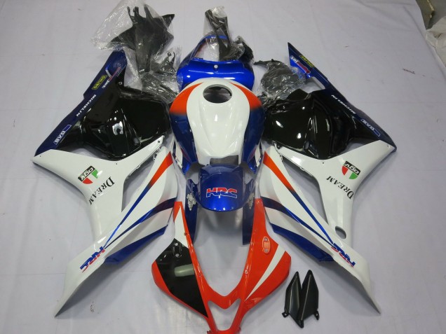 2009-2012 Orange & Blau Honda CBR600RR Motorrad Verkleidungen