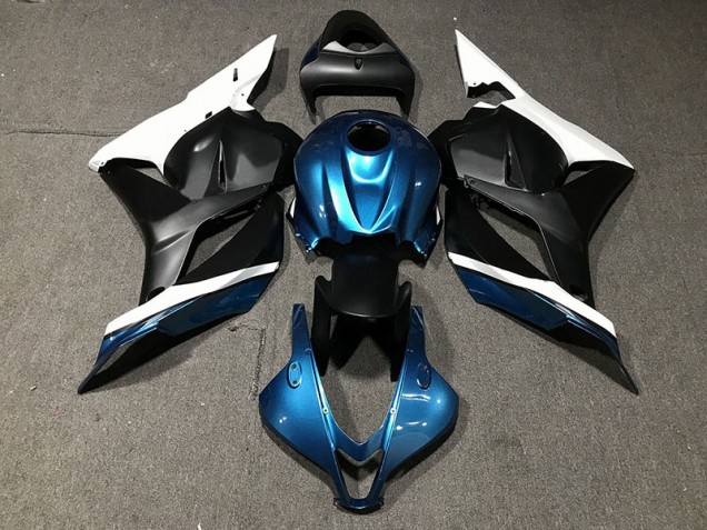 2009-2012 Perlblau Nach Maß Honda CBR600RR Motorrad Verkleidungen