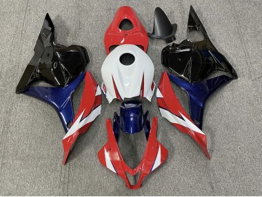 2009-2012 Rot & Weiß Honda CBR600RR Motorrad Verkleidungen