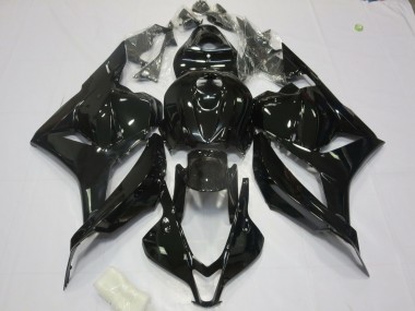 2009-2012 Schwarz Glänzend OEM Stil Honda CBR600RR Motorrad Verkleidungen