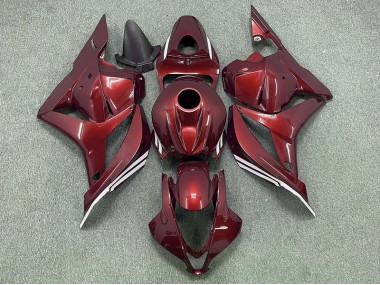 2009-2012 Weinrot Honda CBR600RR Motorrad Verkleidungen