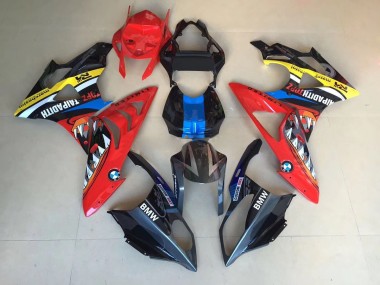 2009-2014 Alien Blau & Weiß BMW S1000RR Motorrad Verkleidungen