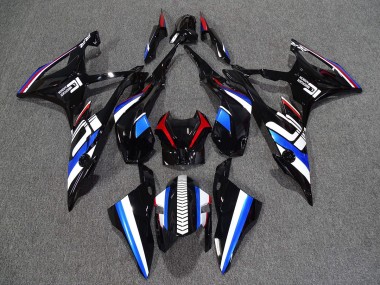 2009-2014 Alien Blau & Weiß BMW S1000RR Motorrad Verkleidungen