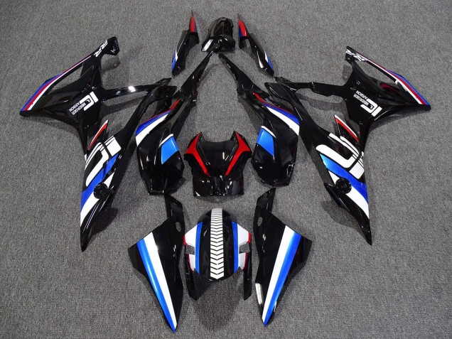 2009-2014 Alien Blau & Weiß BMW S1000RR Motorrad Verkleidungen