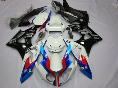 2009-2014 Alien Blau & Weiß BMW S1000RR Motorrad Verkleidungen