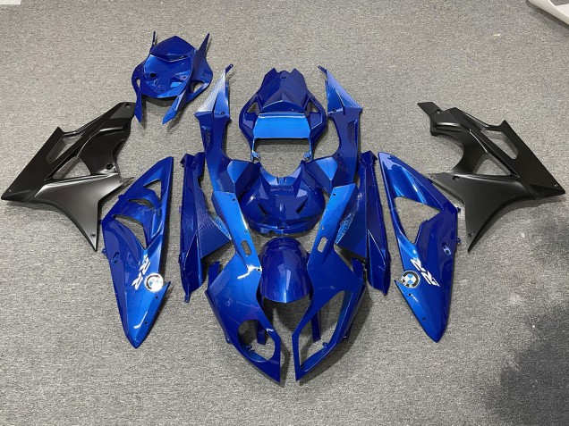 2009-2014 Alien Blau & Weiß BMW S1000RR Motorrad Verkleidungen