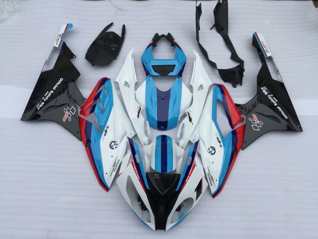 2009-2014 Alien Blau & Weiß BMW S1000RR Motorrad Verkleidungen
