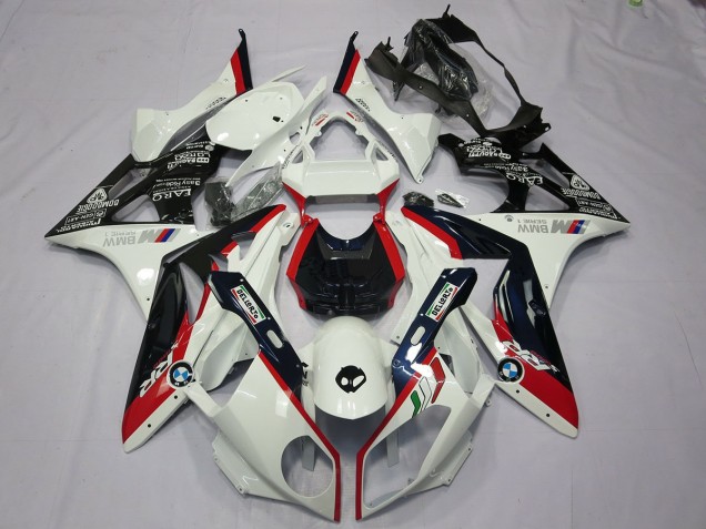 2009-2014 Alien Blau & Weiß BMW S1000RR Motorrad Verkleidungen