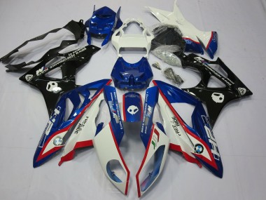 2009-2014 Alien Blau & Weiß BMW S1000RR Motorrad Verkleidungen