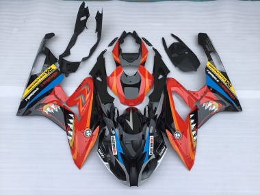2009-2014 Alien Blau & Weiß BMW S1000RR Motorrad Verkleidungen