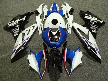 2009-2014 Alien Blau & Weiß BMW S1000RR Motorrad Verkleidungen