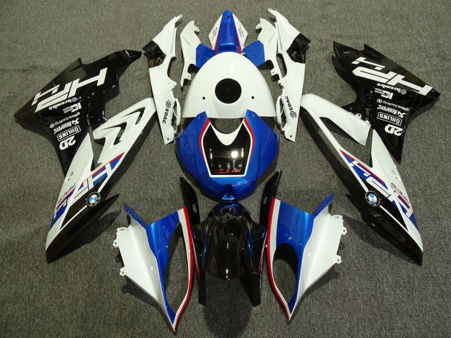 2009-2014 Alien Blau & Weiß BMW S1000RR Motorrad Verkleidungen