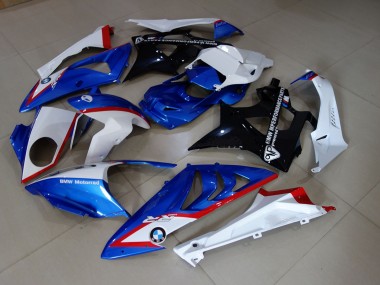 2009-2014 Alien Blau & Weiß BMW S1000RR Motorrad Verkleidungen