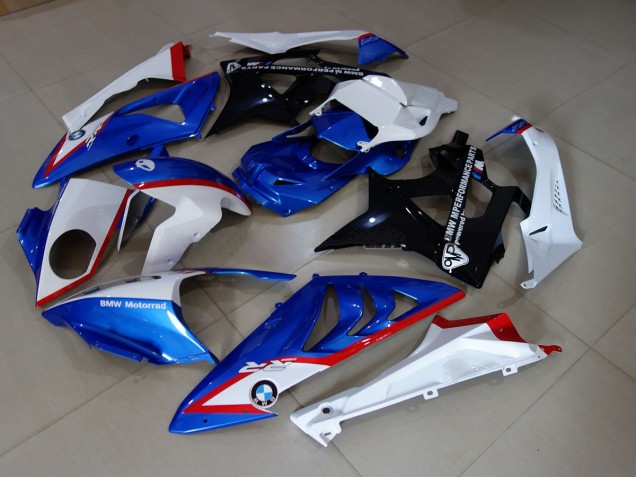 2009-2014 Alien Blau & Weiß BMW S1000RR Motorrad Verkleidungen