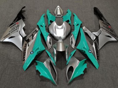 2009-2014 Alien Blau & Weiß BMW S1000RR Motorrad Verkleidungen