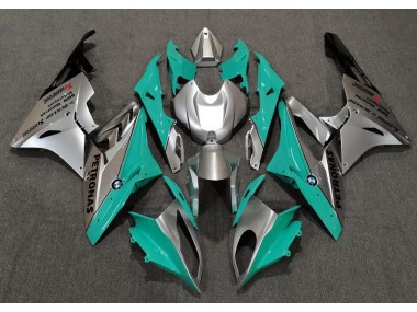 2009-2014 Alien Blau & Weiß BMW S1000RR Motorrad Verkleidungen